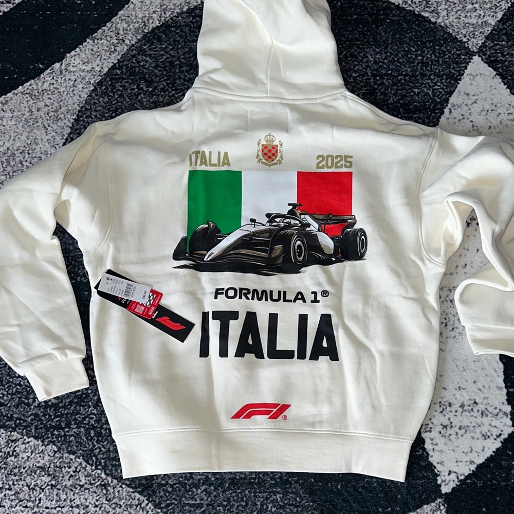 PacSun White Formula 1 Italia Jacket
